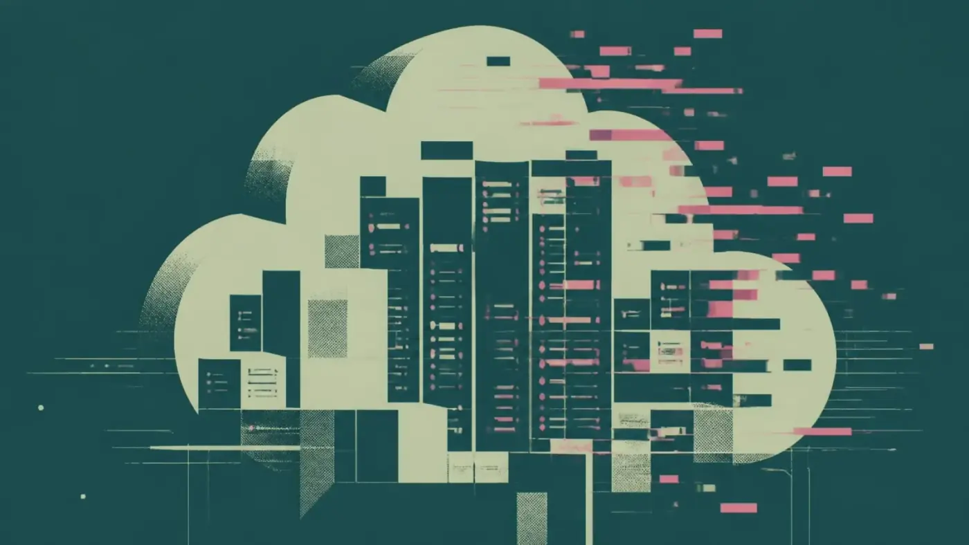 Abstract illustration representing legal risk in marketing analytics data warehouses